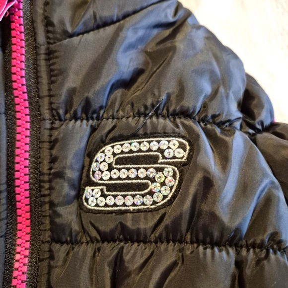 Skechers girls size 18 months new black jacket perfect spring or fall weight NWT - Picture 2 of 6